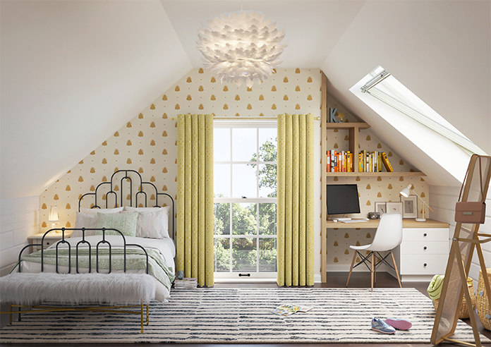 Newquay, Mustard - Made to Measure Curtain - Image 14